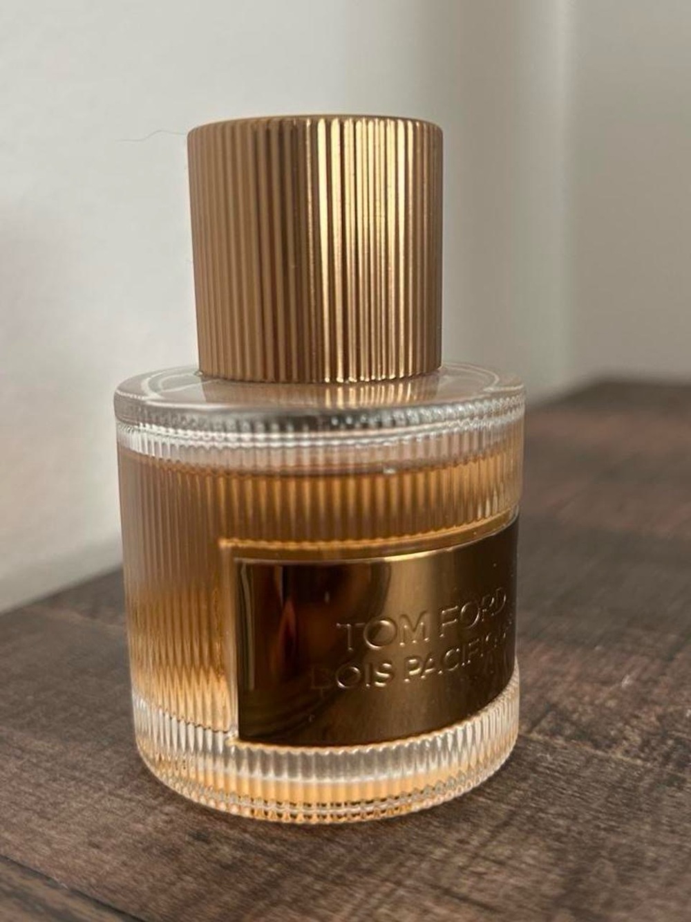 Tom Ford Metallic Gold Decorative Fragrance Bottle